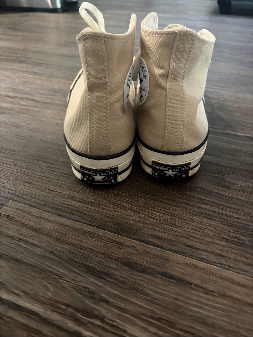 Converse Chuck Retro 70s Vintage Canvas Oat Milk Shoes Sneakers Men’s 8 Women 10 - Picture 3 of 5